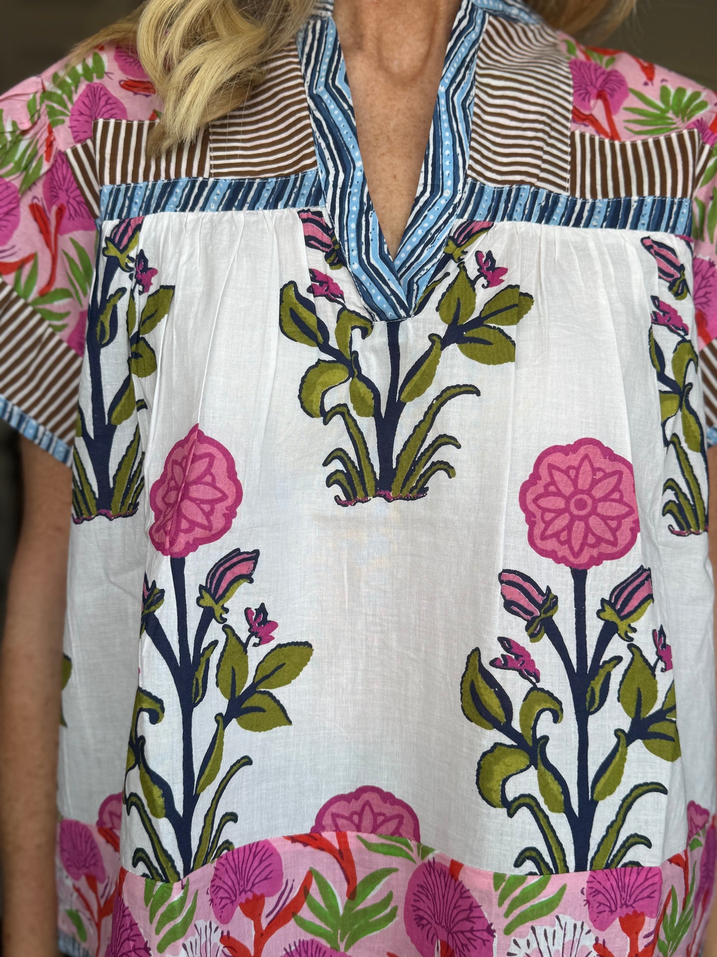 Floral Frenzy top