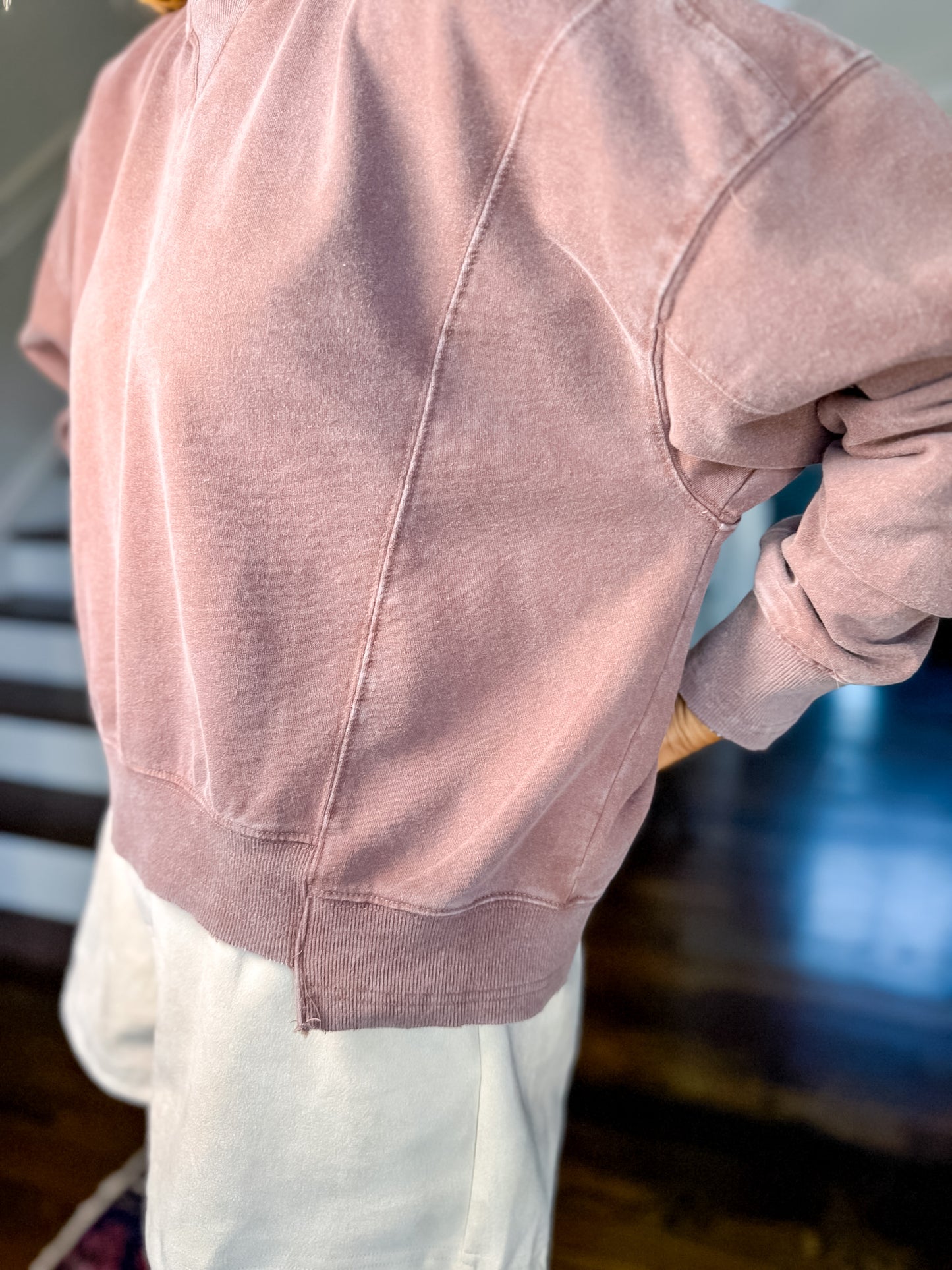 Downtown Brown sweatshirt