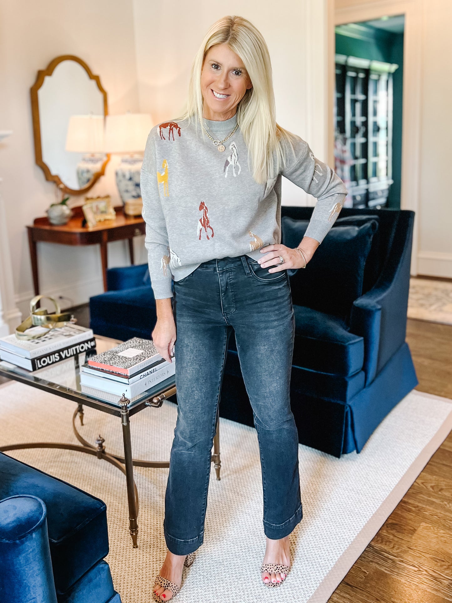 Keeneland sweater