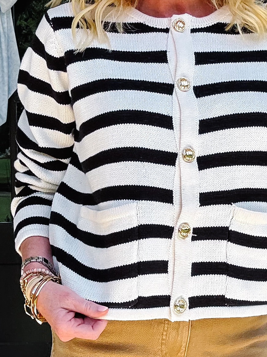 The Plaza sweater jacket