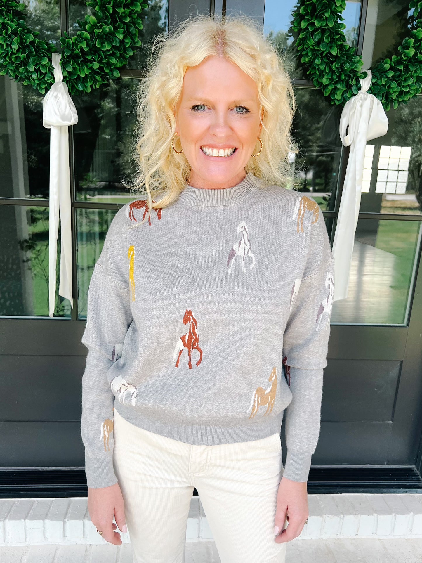 Keeneland sweater