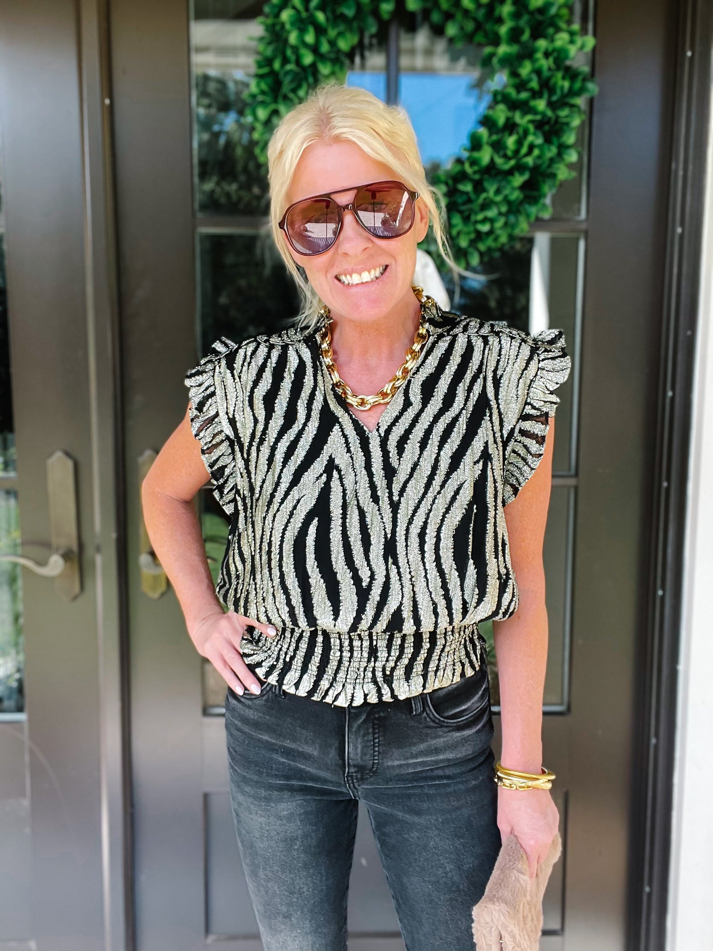 Get Glam blouse