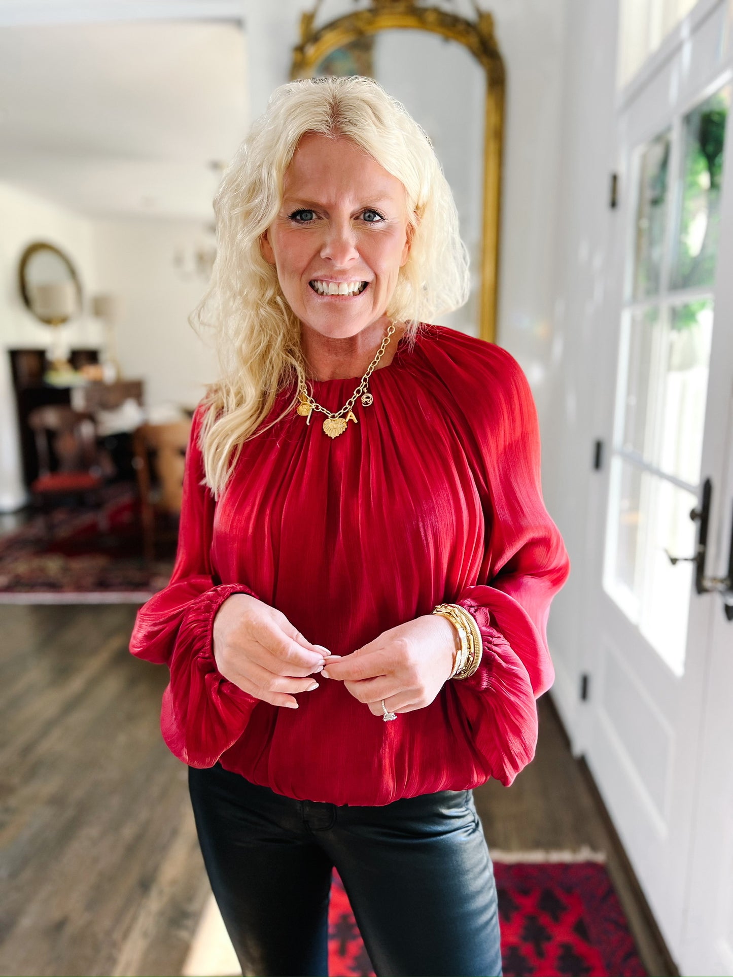 Red Red Wine blouse