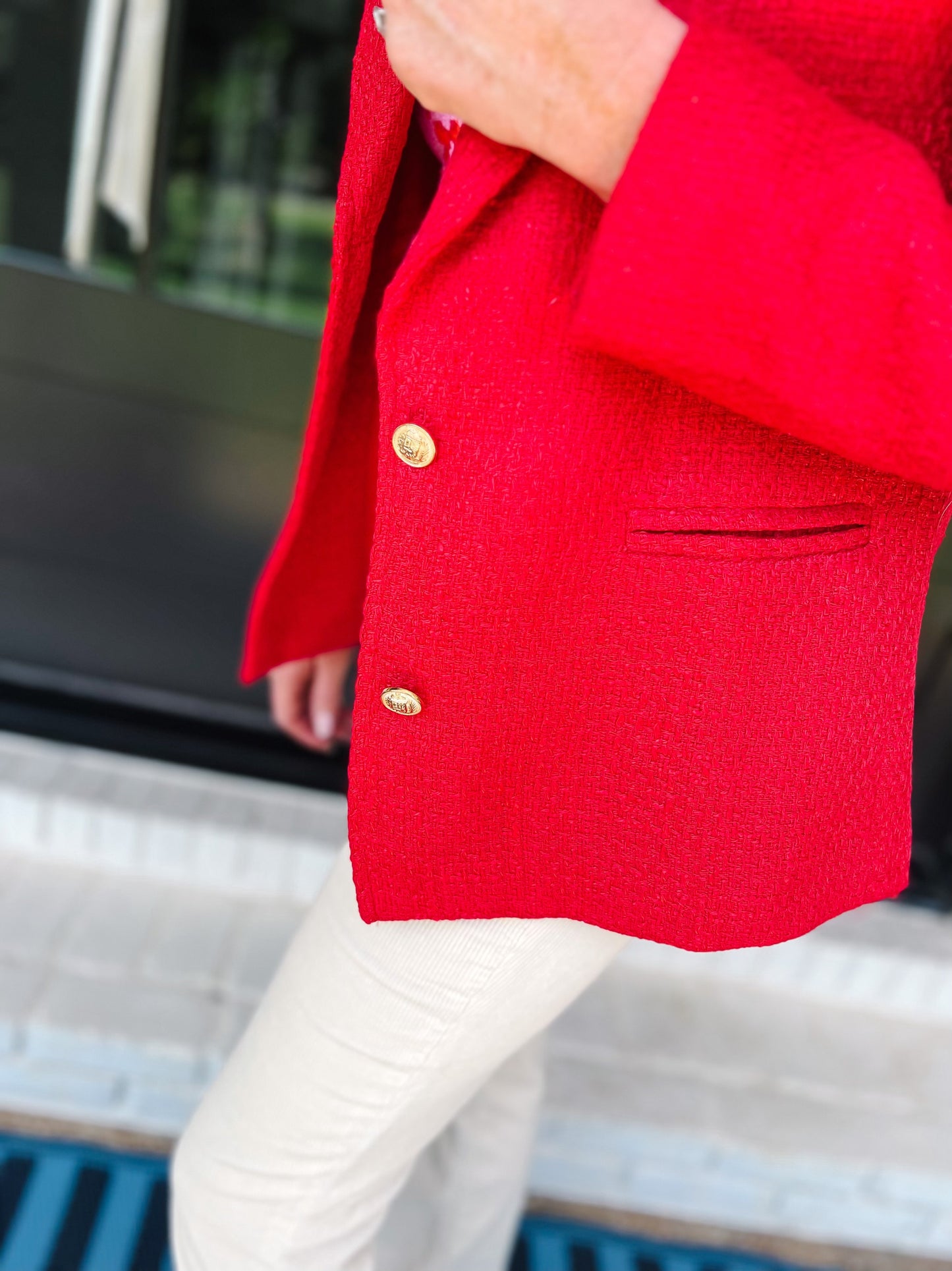 Royalty Red blazer