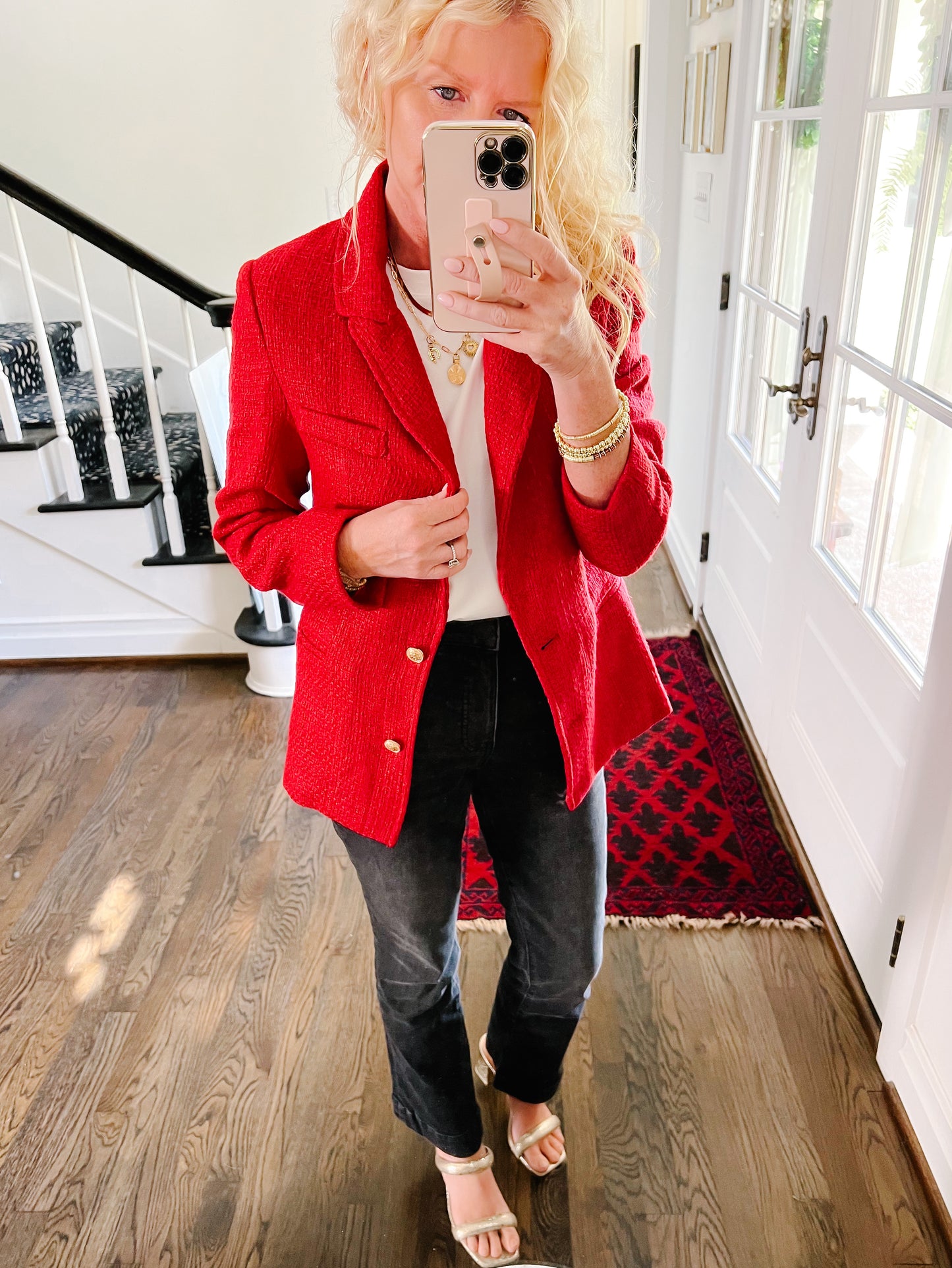 Royalty Red blazer