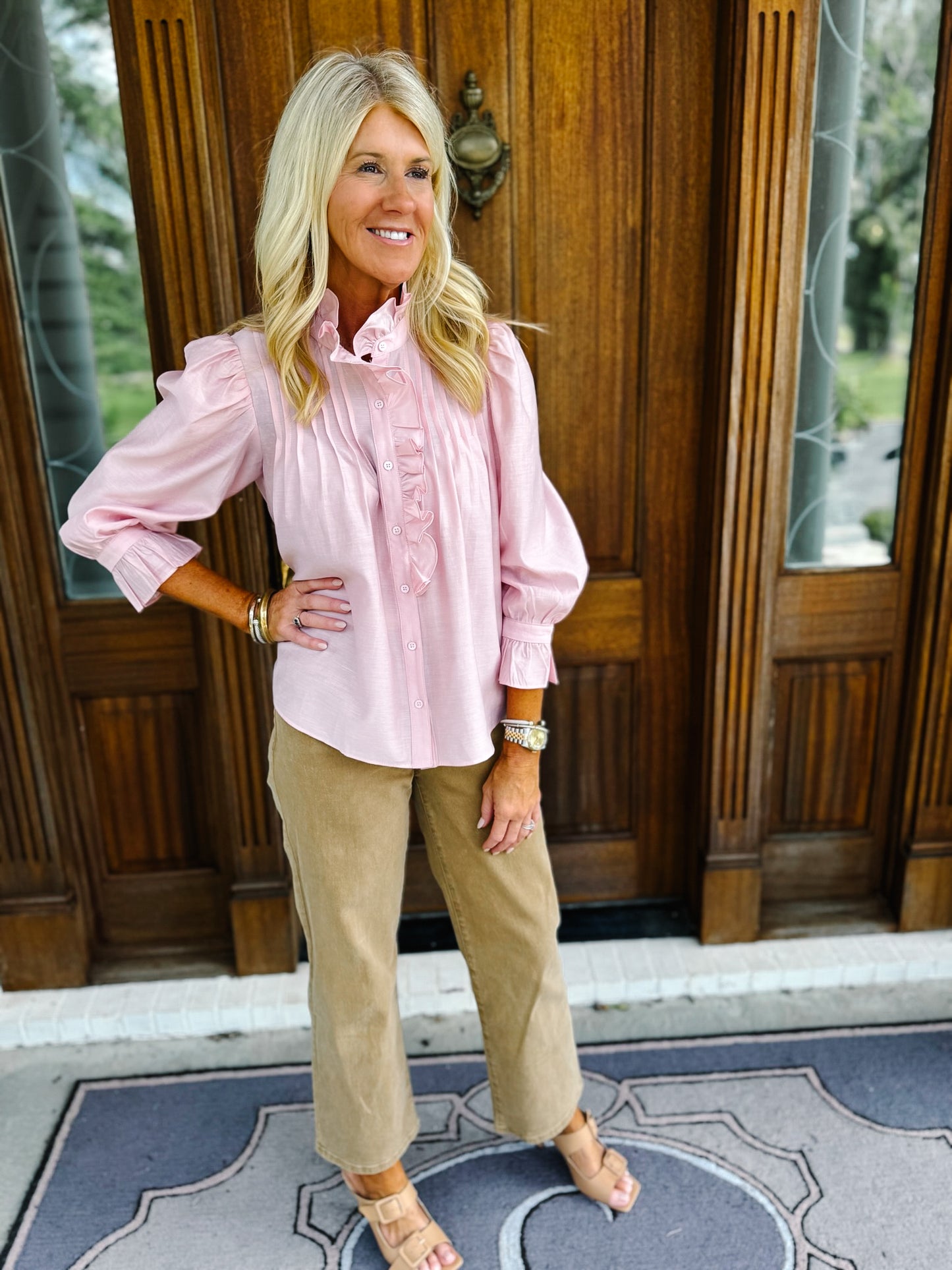 Pink Skies blouse