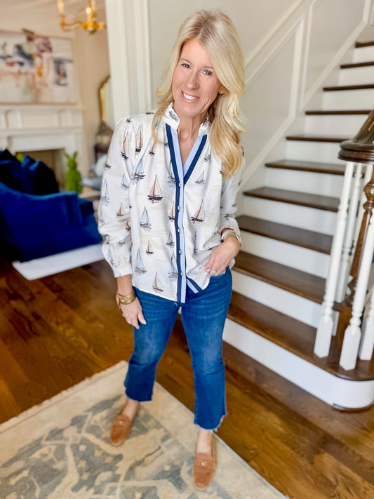 Sail Away blouse