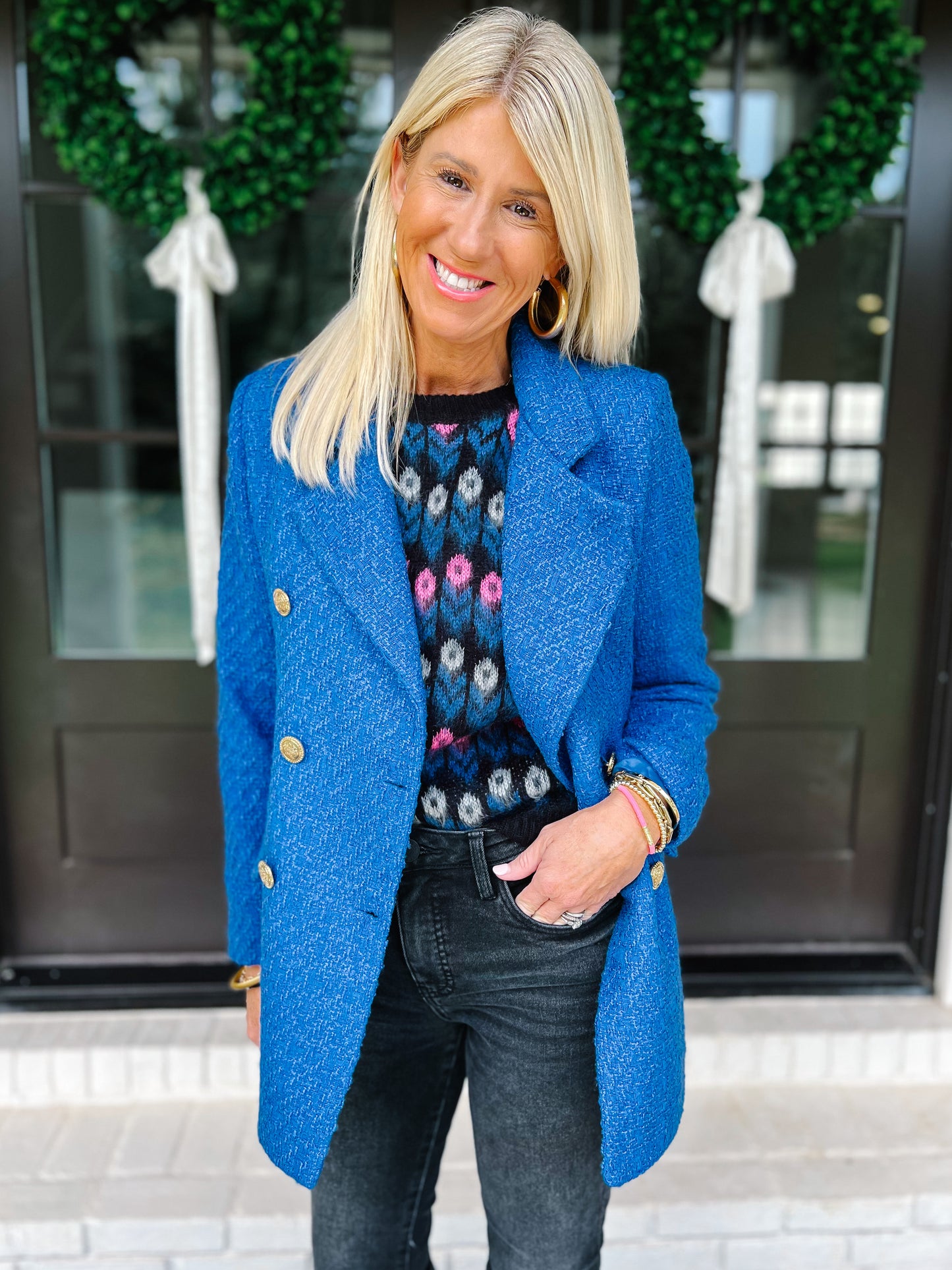 Royal in Blue coat