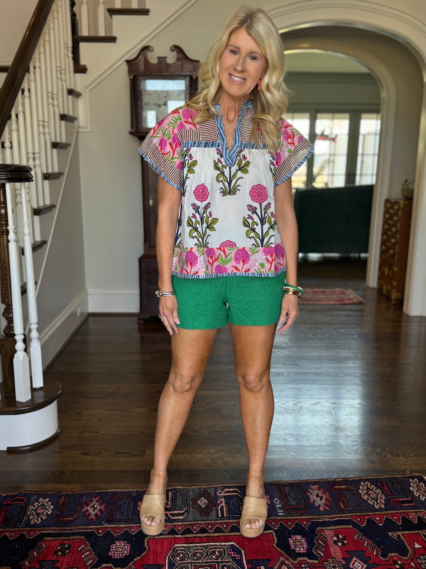 Floral Frenzy top