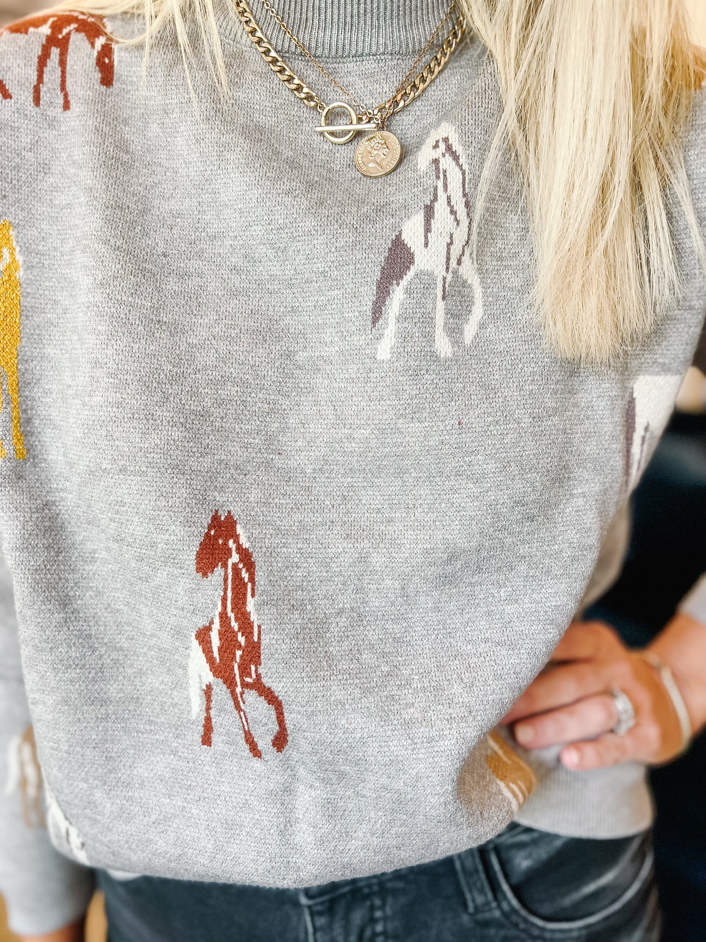 Keeneland sweater