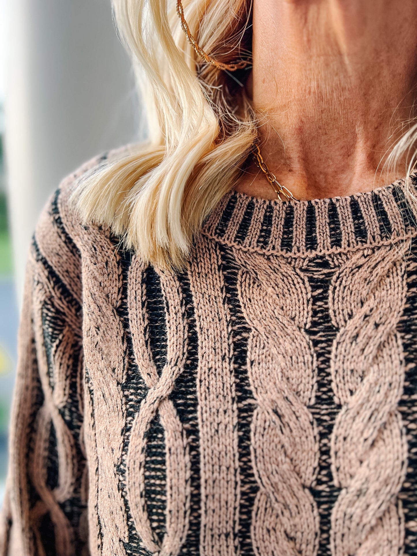 Trellis sweater