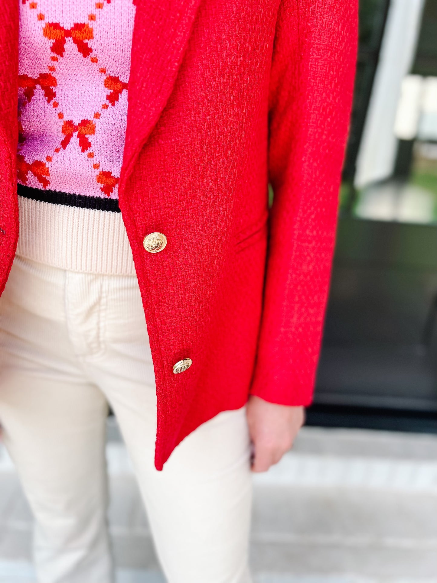 Royalty Red blazer
