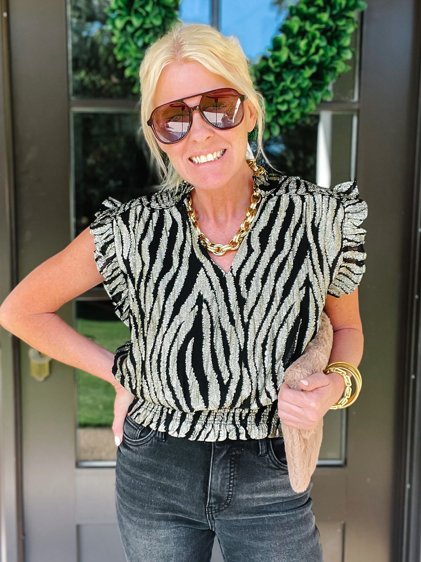 Get Glam blouse