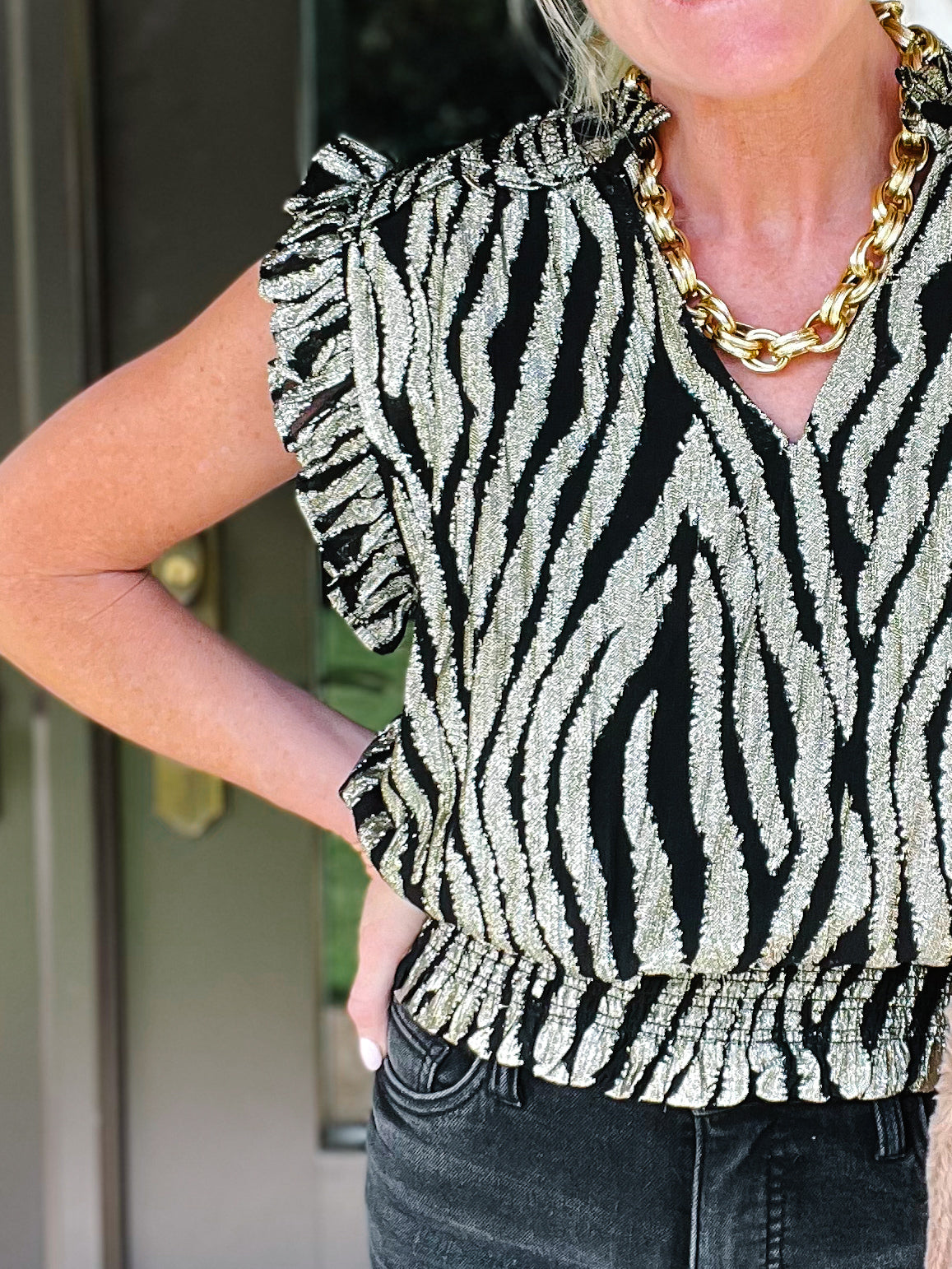 Get Glam blouse