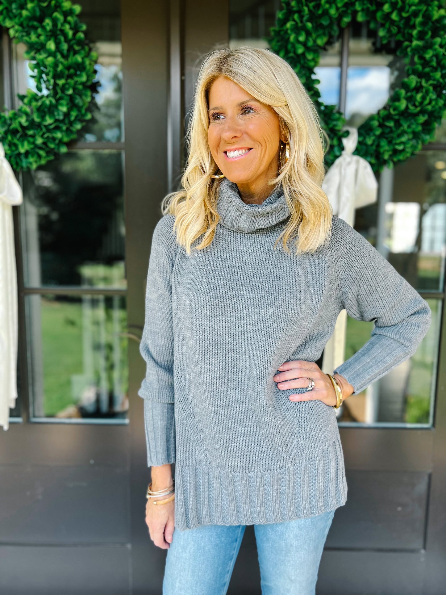 Shades of Gray sweater