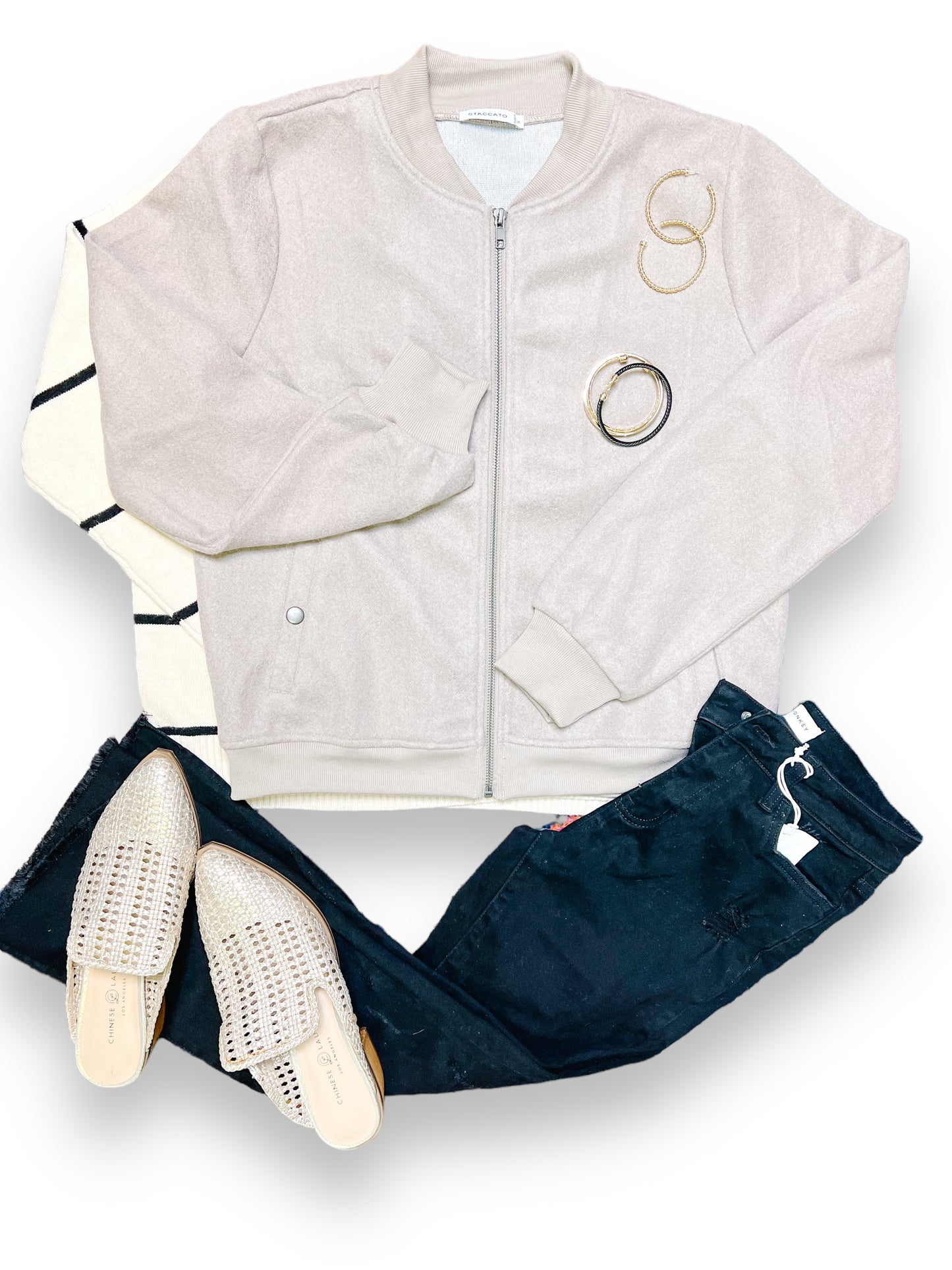 Taupe Teddy jacket