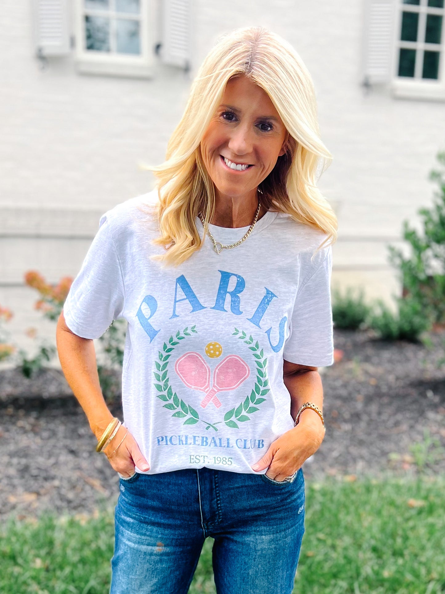 Preppy Pickle Ball tee