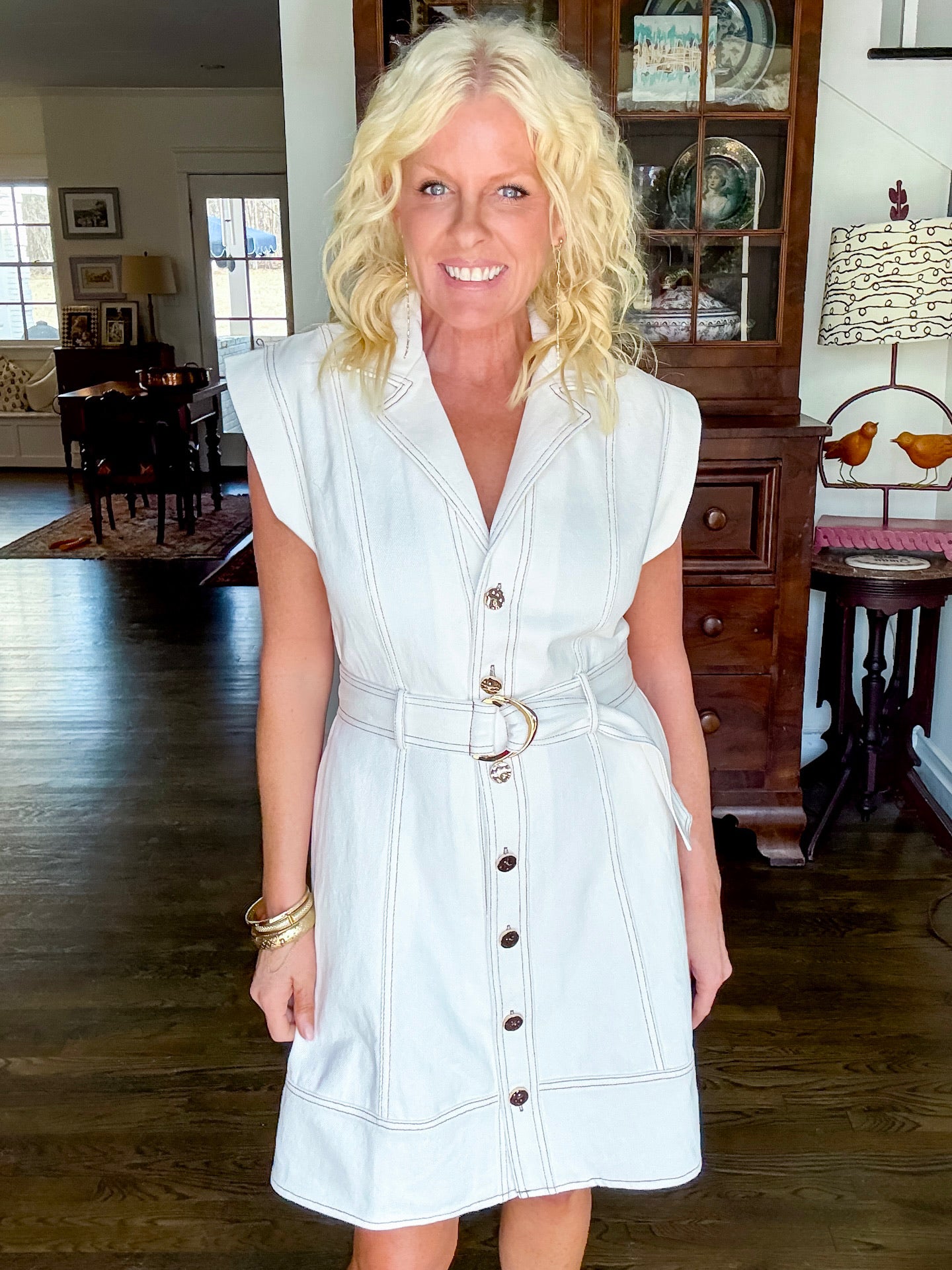 Isla denim dress