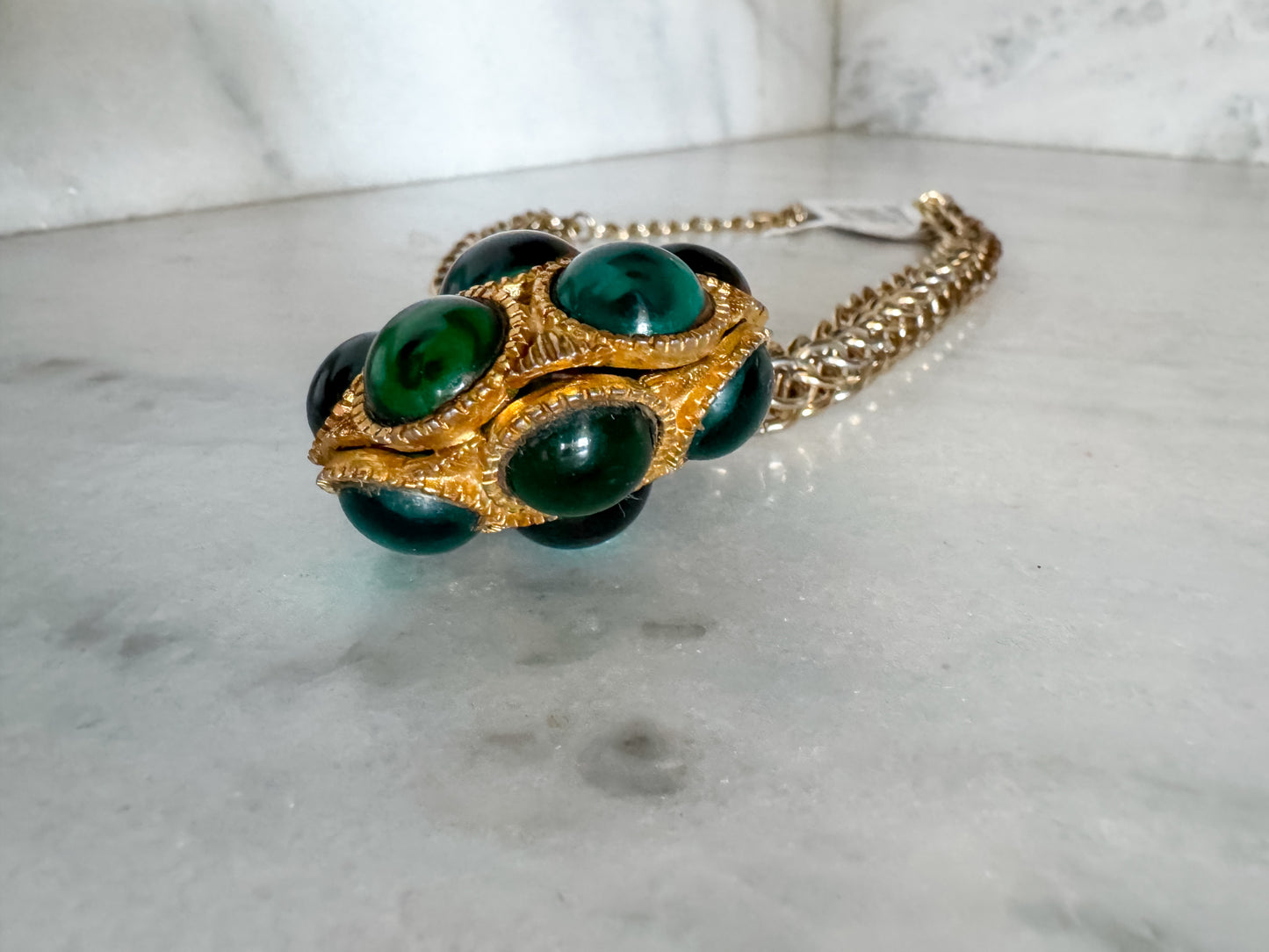 Emerald Estate necklace