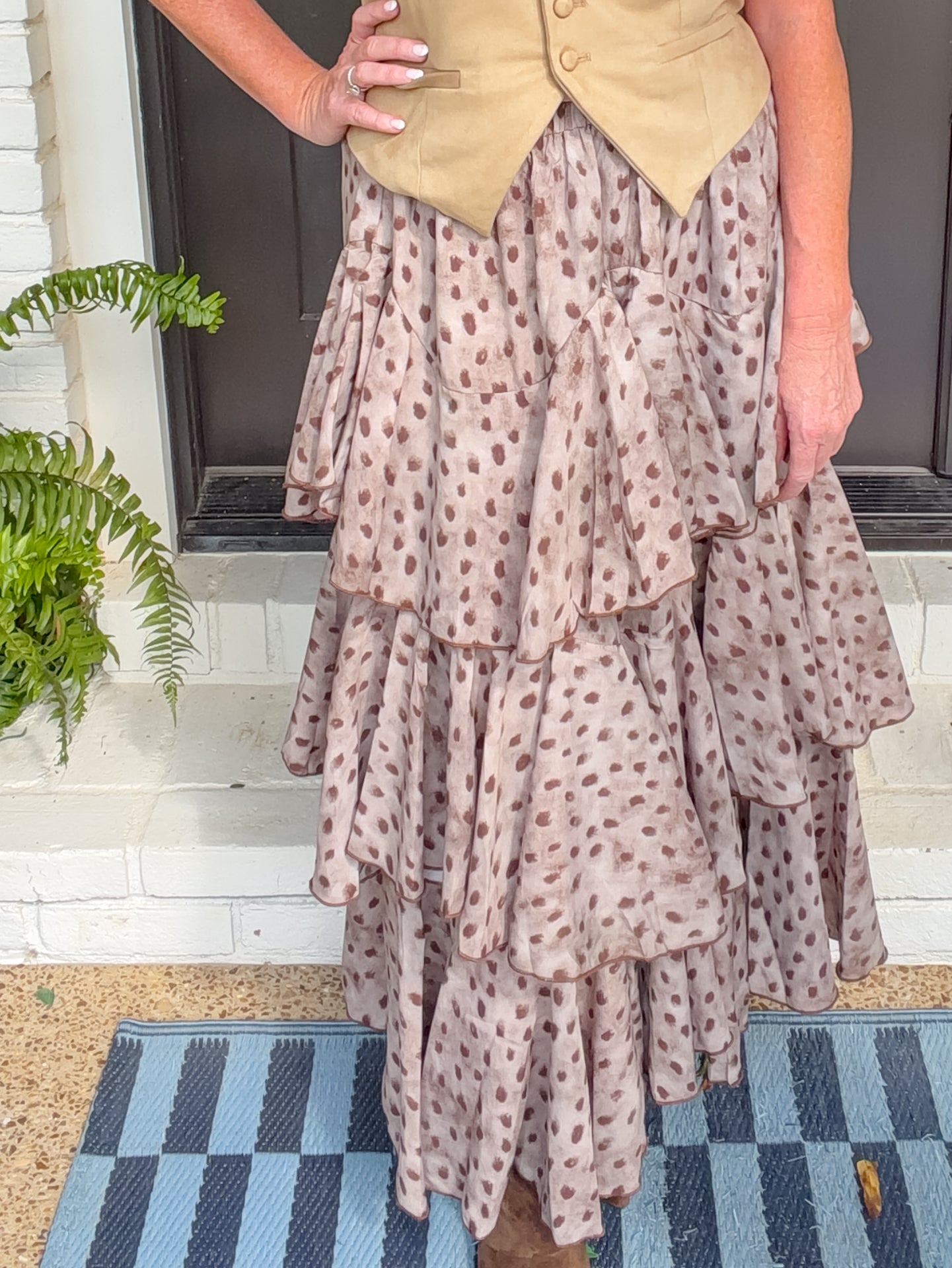 Mocha skirt ￼
