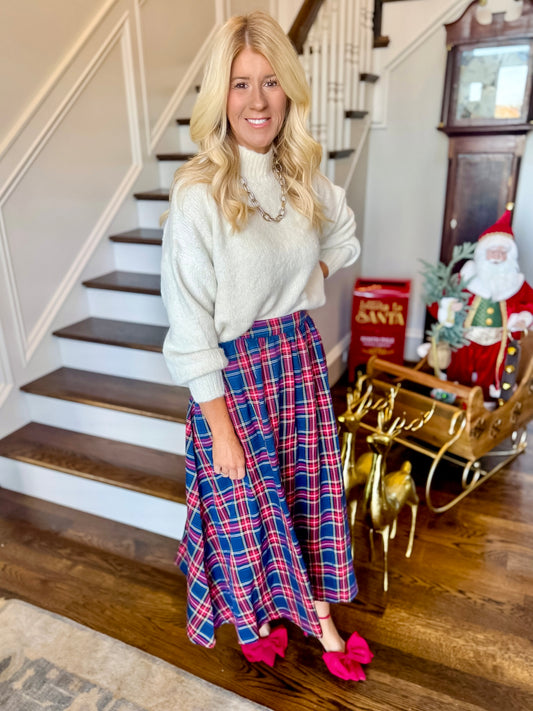 Tartan Maxi skirt