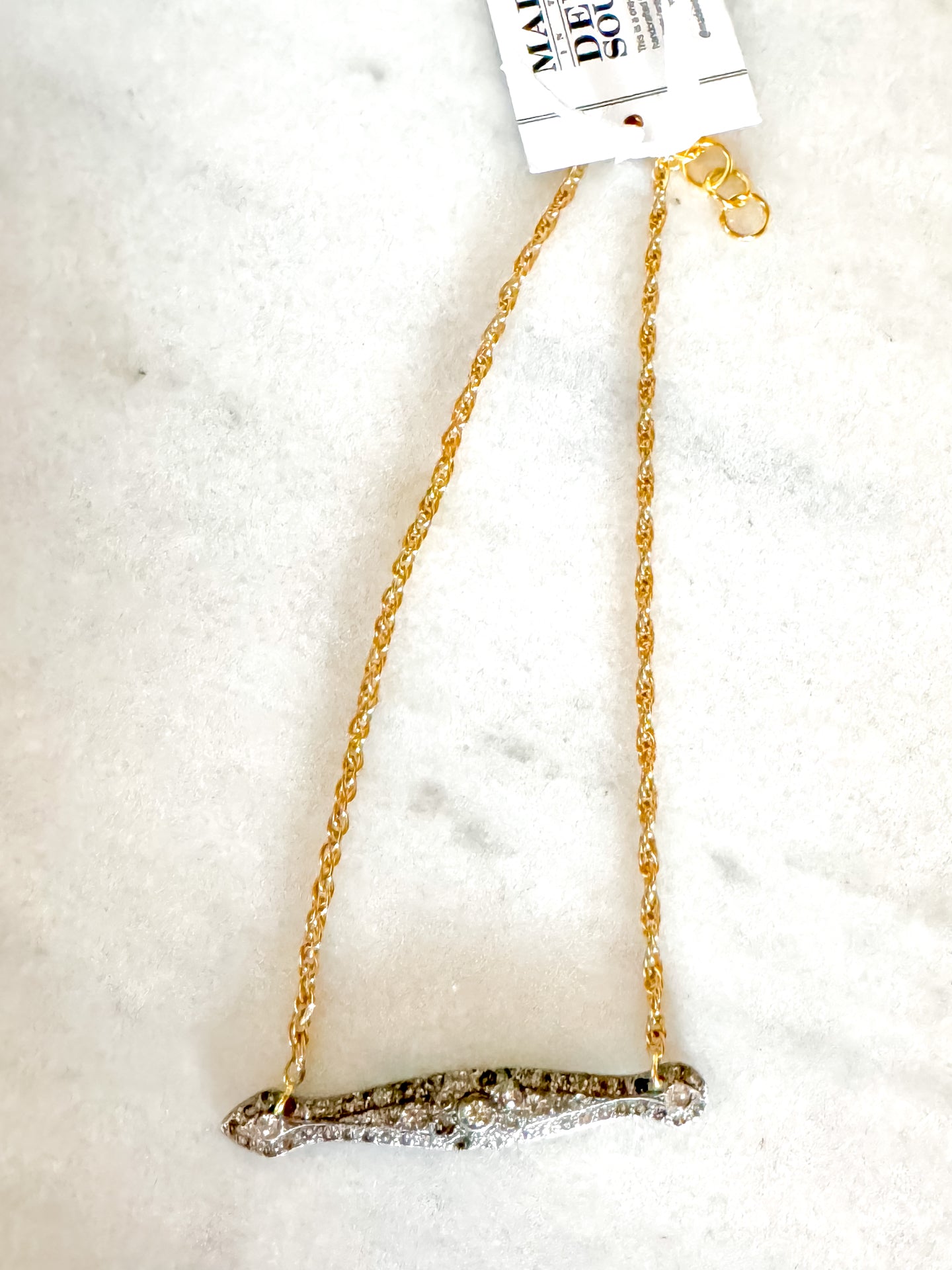 Vintage Bar necklace #1