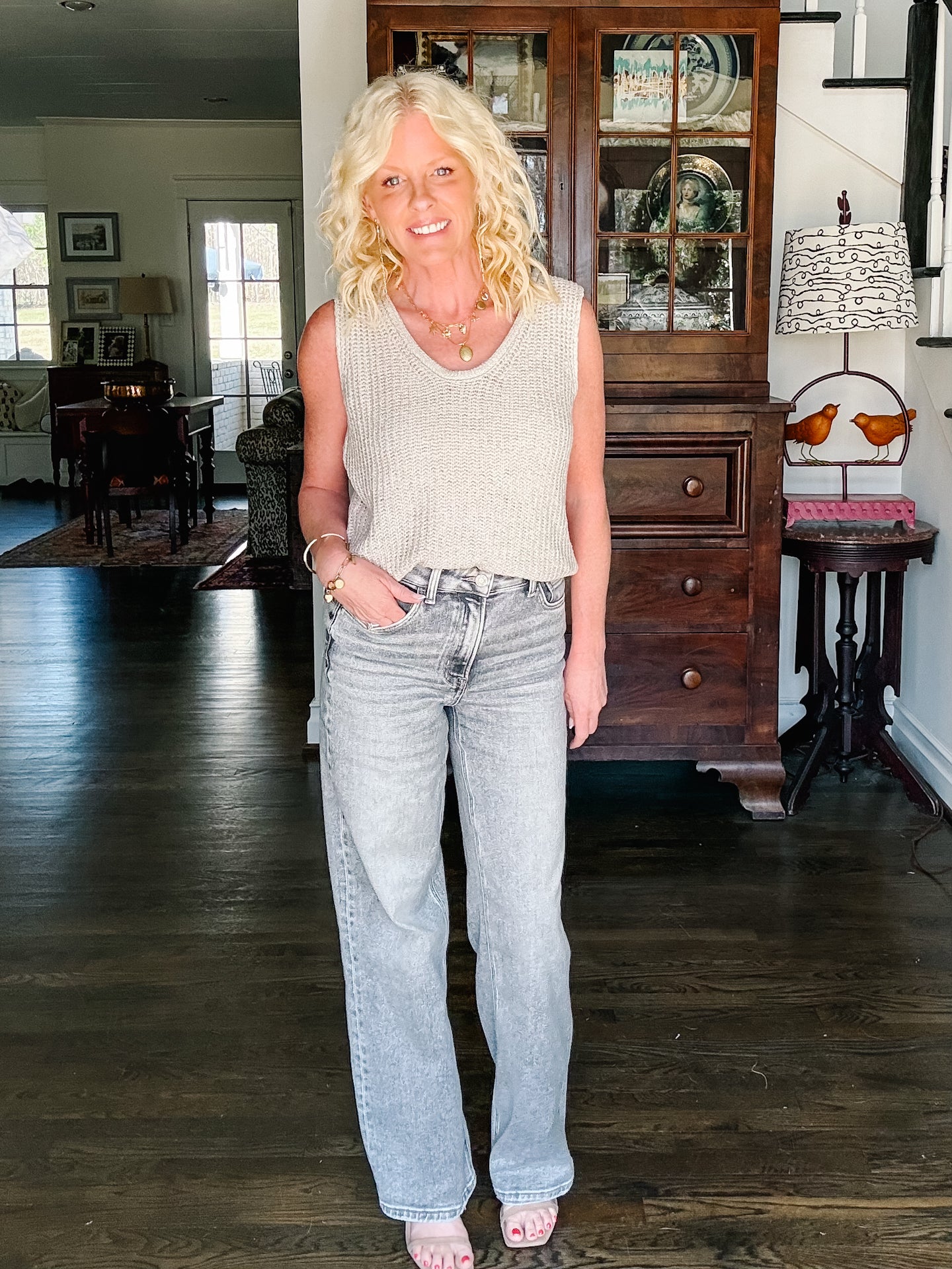 Gray Skies Vervet jeans