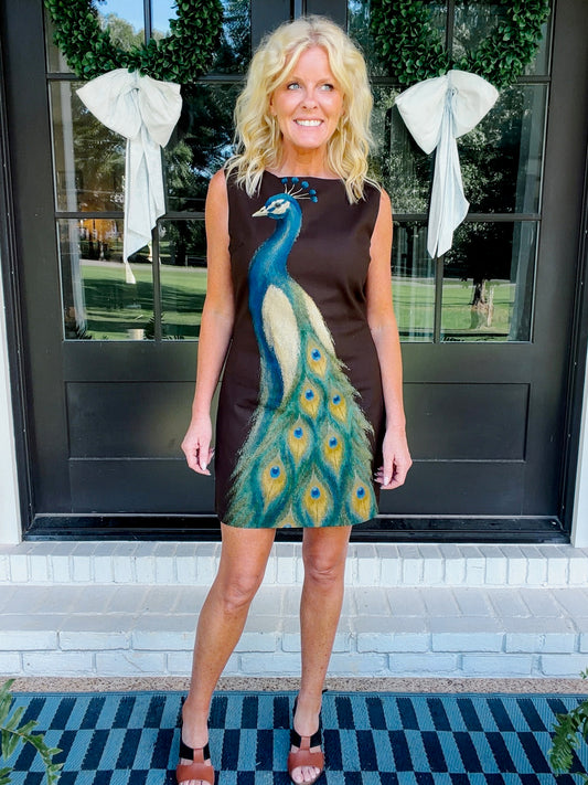Peacock dress
