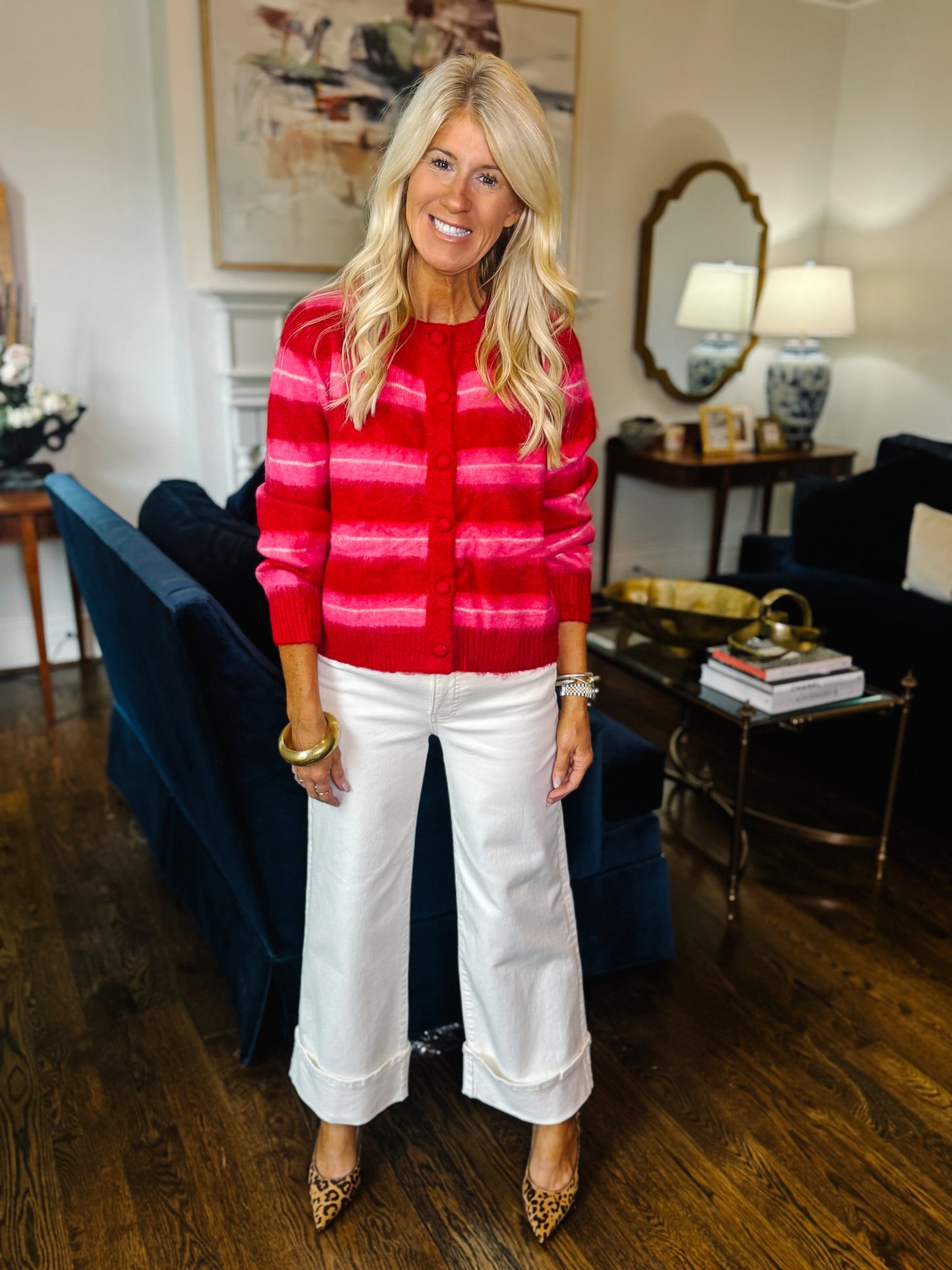 Winter White KUT denim