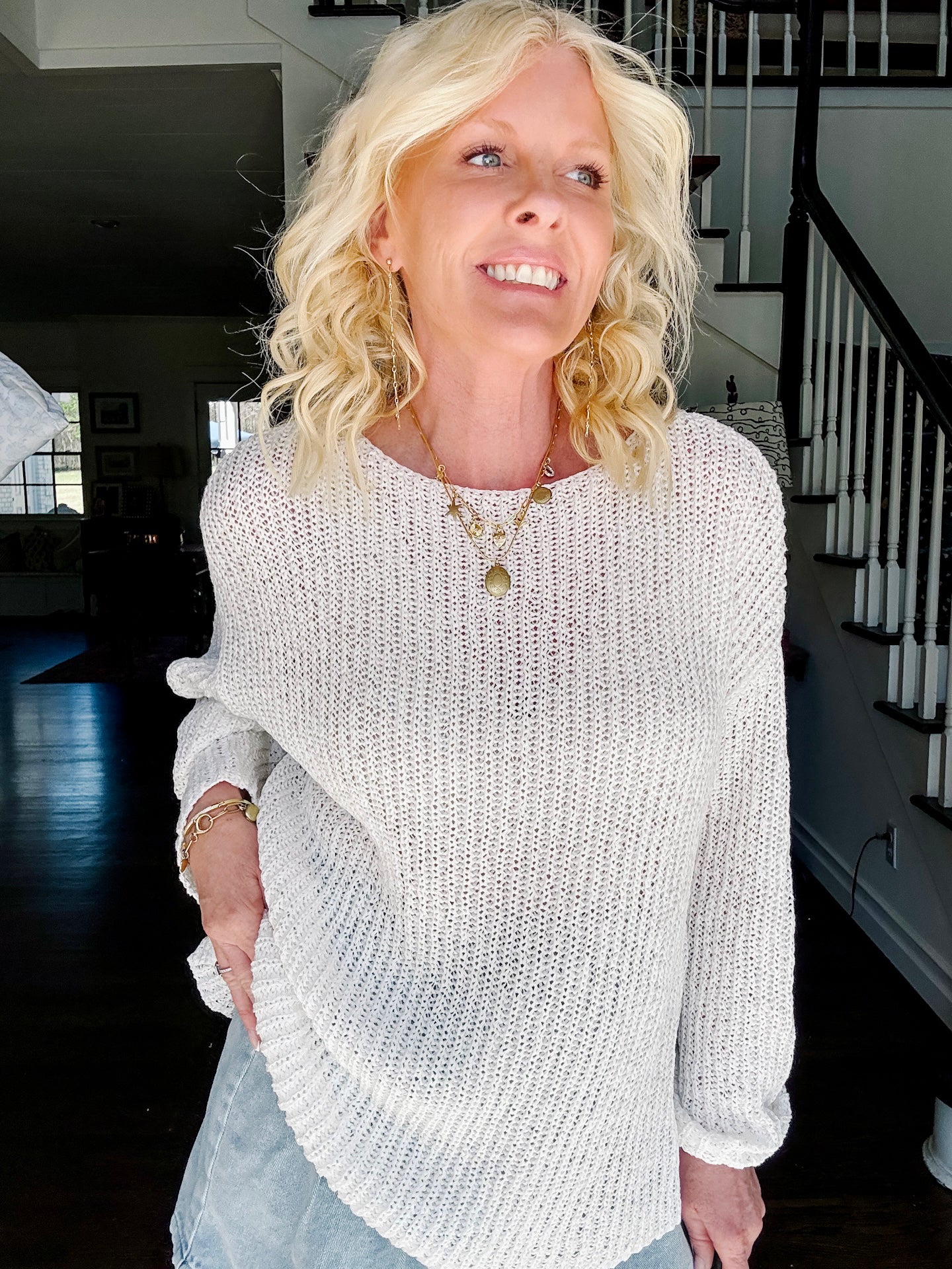 Lighthouse sweater