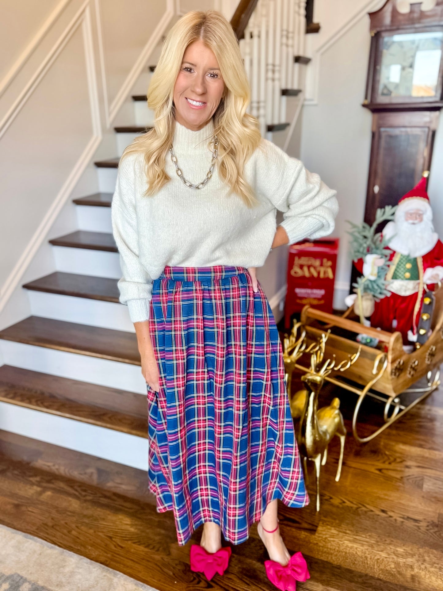 Tartan Maxi skirt