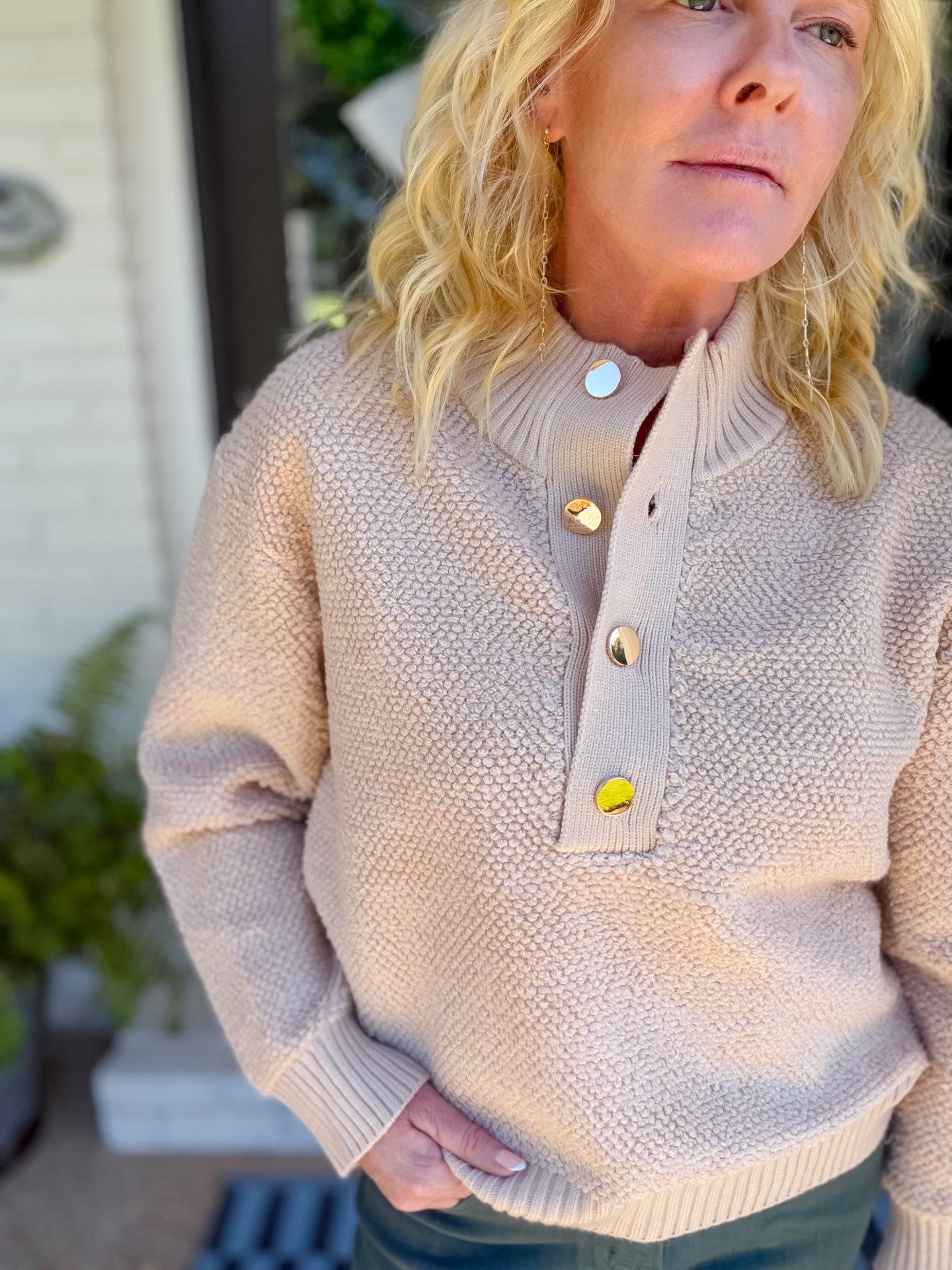 Latte sweater