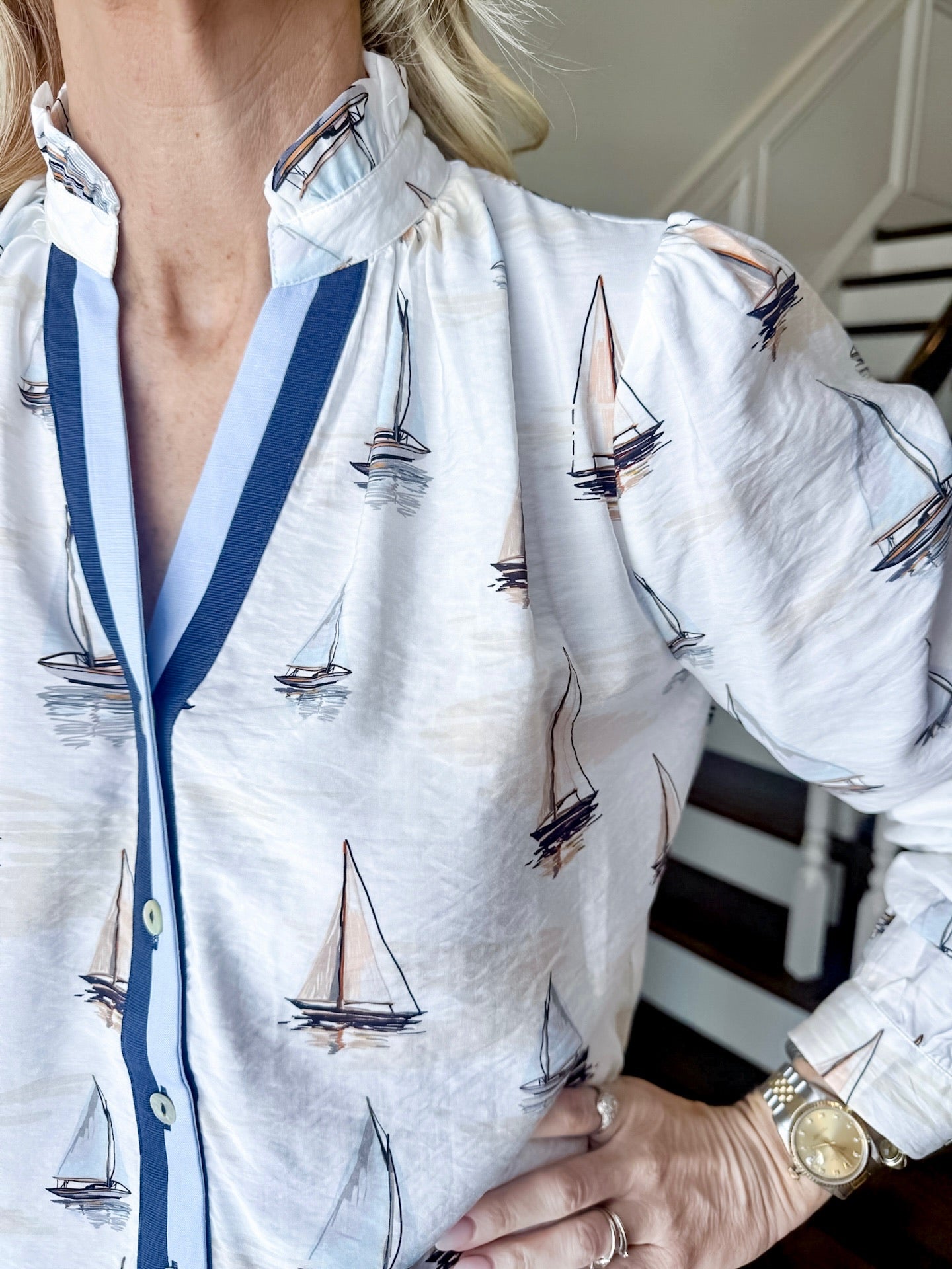 Sail Away blouse