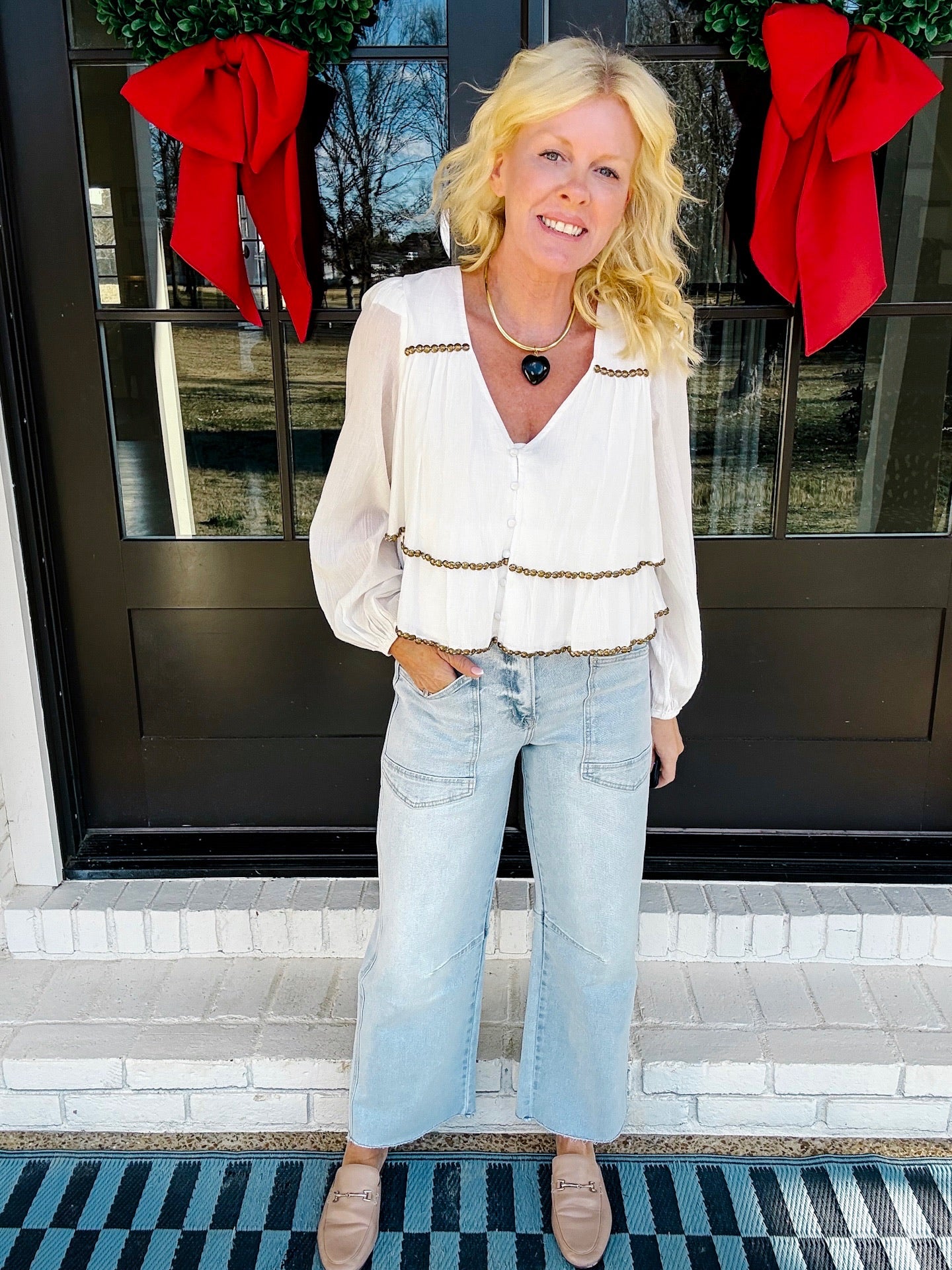 Vervet Subtle Barrel denim