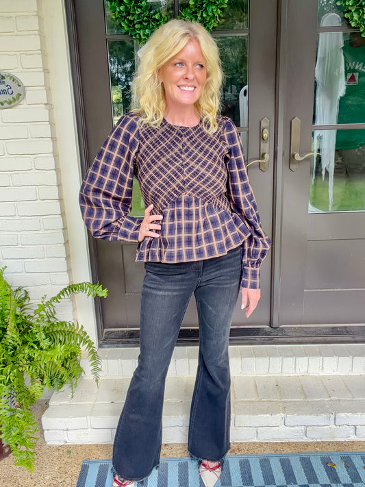 Pumpkin Spice blouse