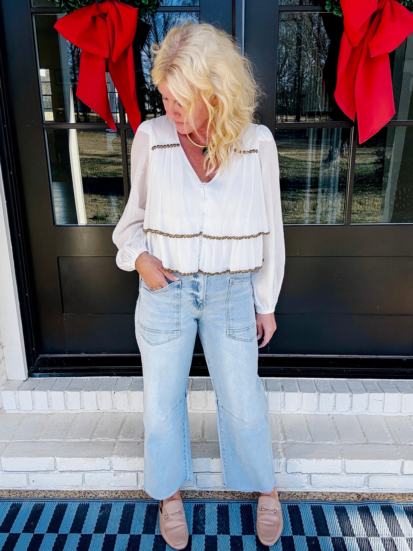 Vervet Subtle Barrel denim