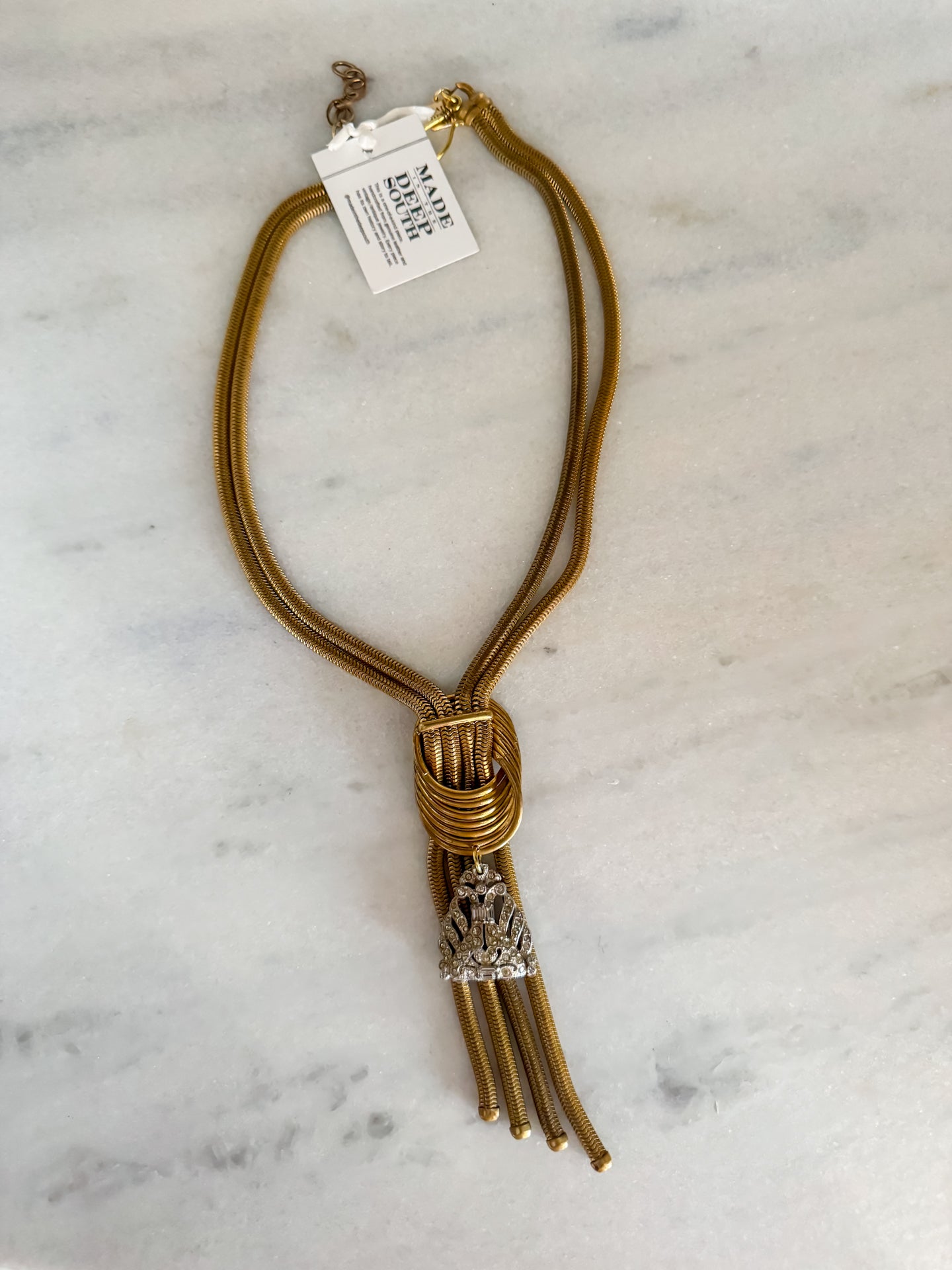 Long Estate necklace