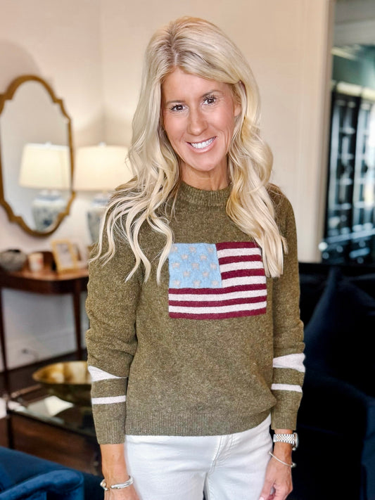 Ole Faithful sweater