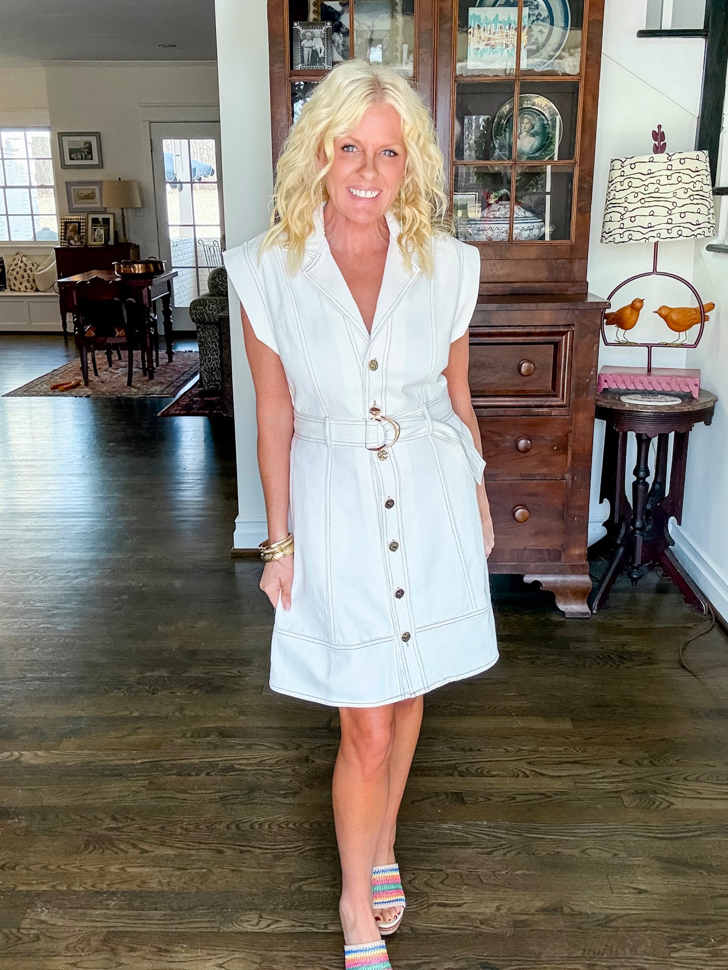 Isla denim dress