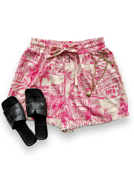 Tropical Toile shorts