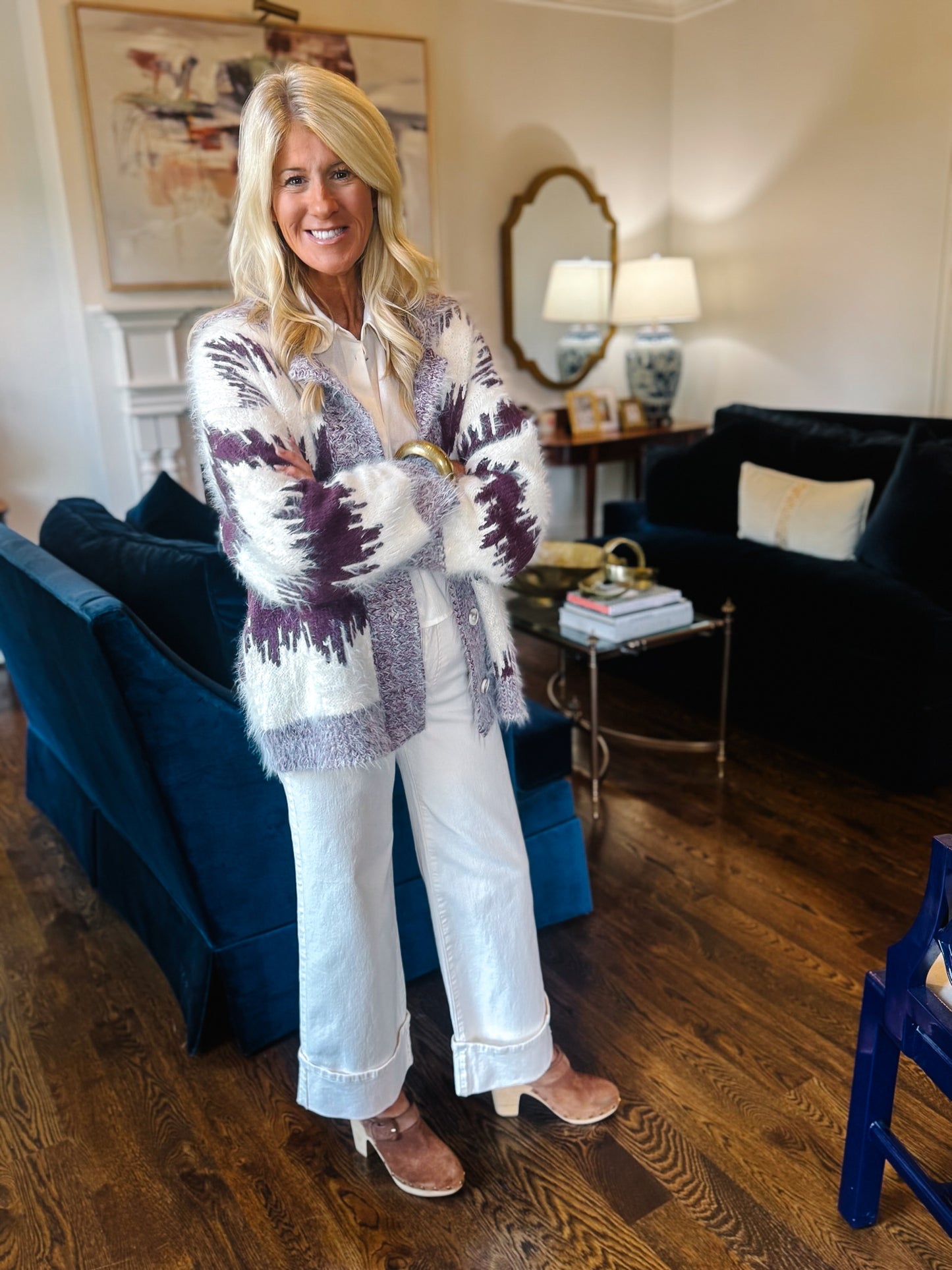 Winter White KUT denim