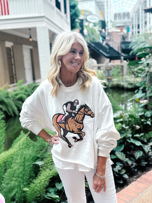 Talk Derby To Me sweatshirt