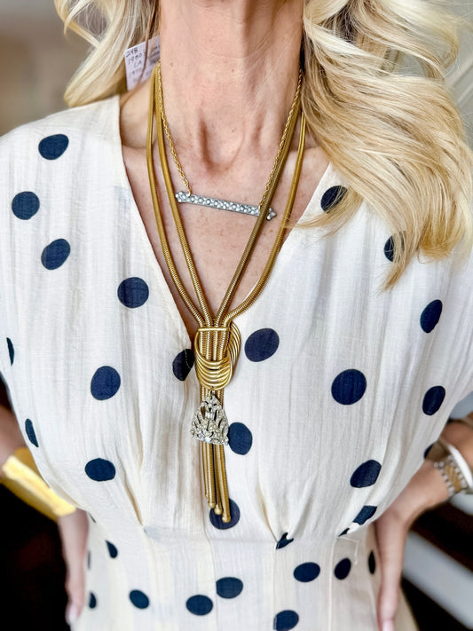 Long Estate necklace