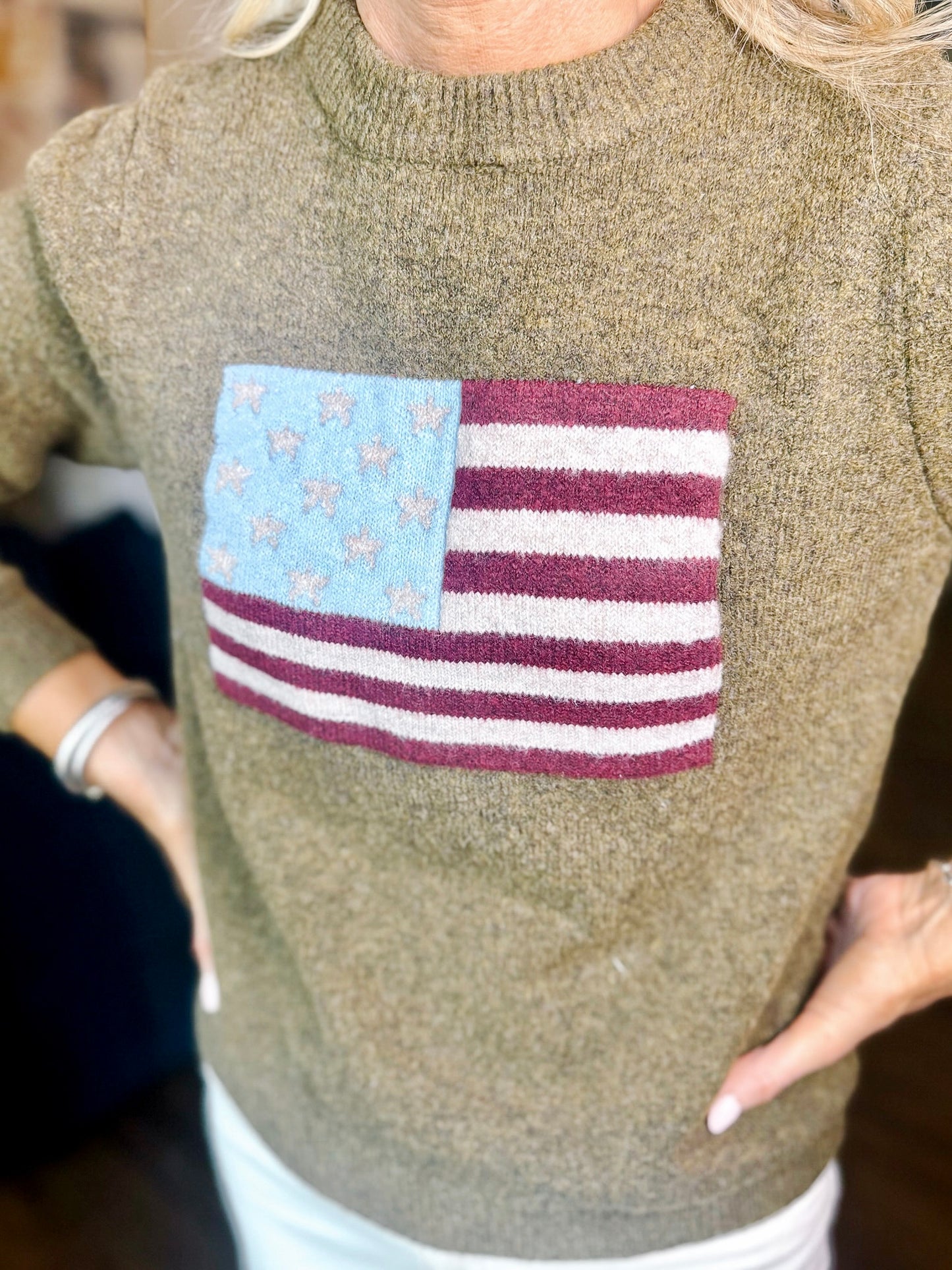 Ole Faithful sweater