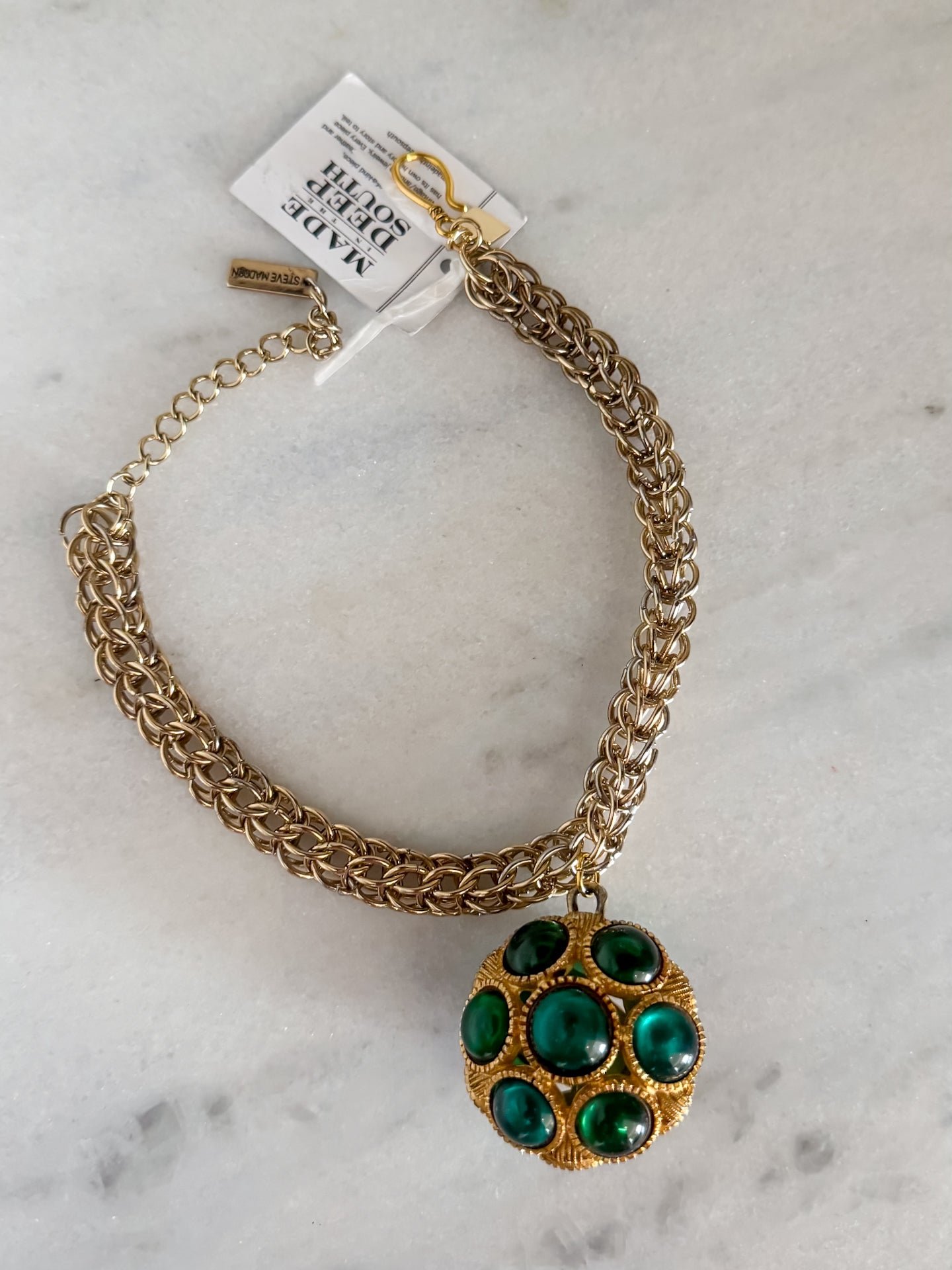 Emerald Estate necklace