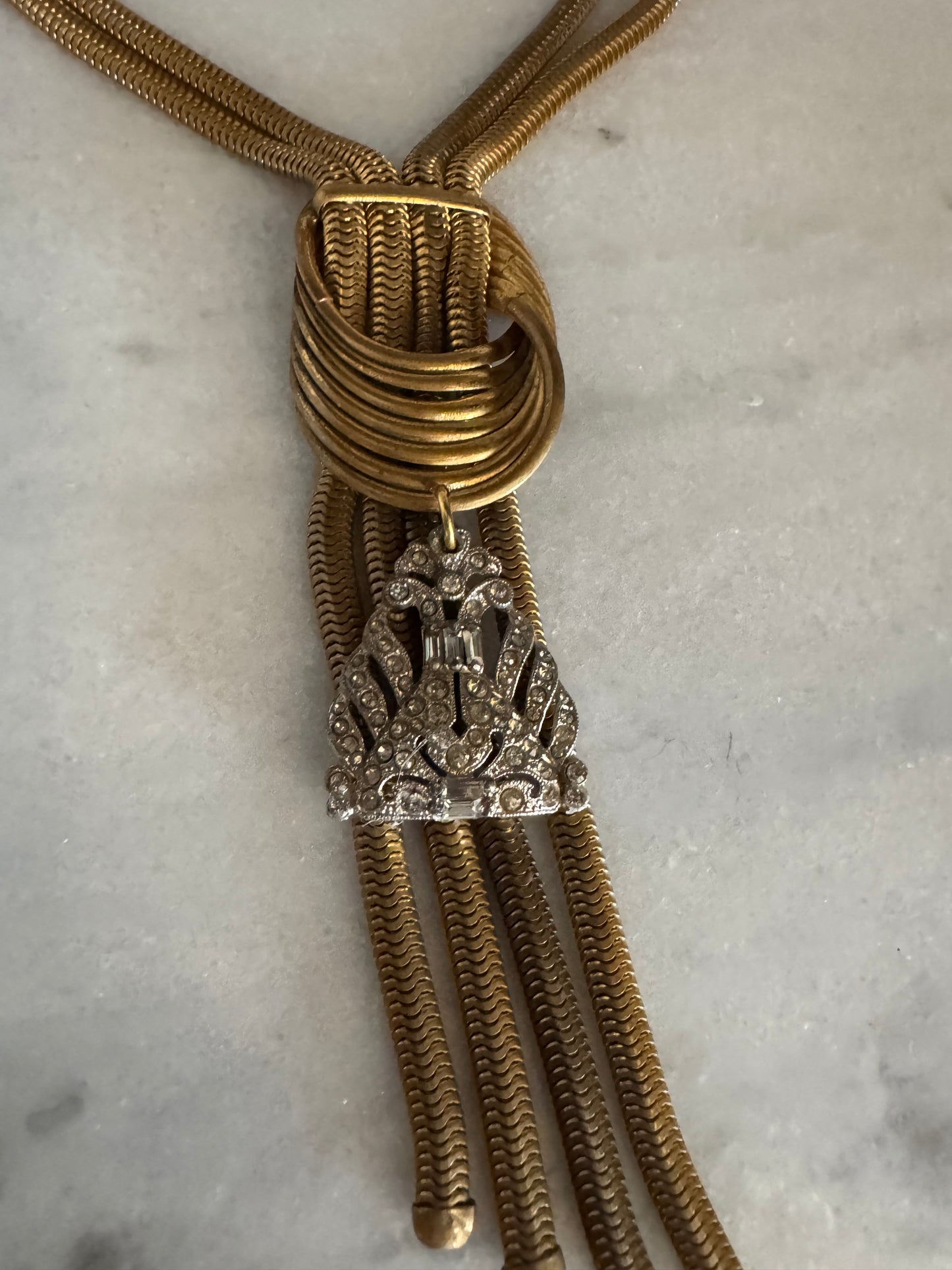Long Estate necklace