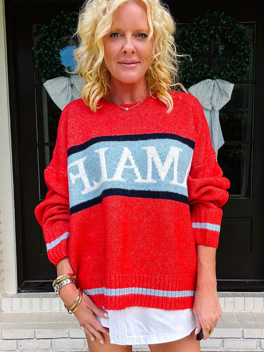 Amalfi Coast sweater