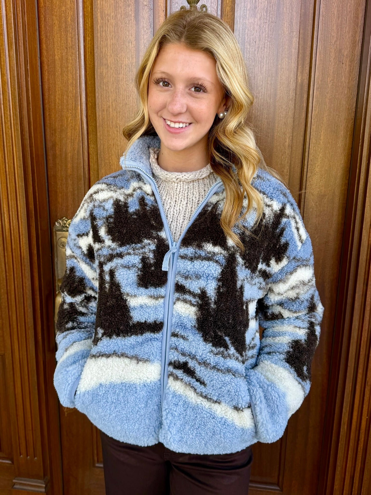 Cozy Blue Fleece