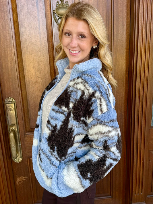 Cozy Blue Fleece